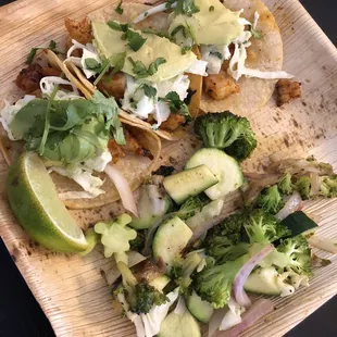 Shrimp tacos Friday special $12