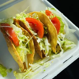 Fried Chicken Tacos