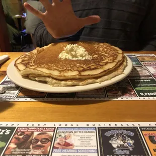 pancakes, food