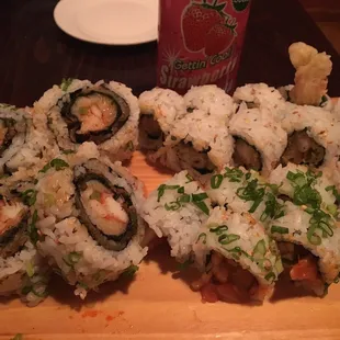 Sweet Potato Tempura Rolls