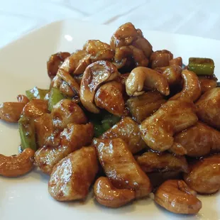 Glazed Cashew Chicken