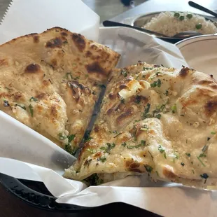 Garlic Naan.