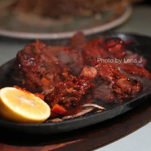 Tenderloin Chop ($17.99) - tandoori lamb. It&apos;s good! Meat is flavorful and tender. (Note: a lot of it is bone)