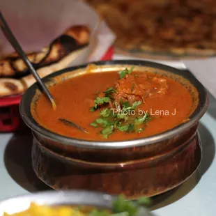 Goat Curry ($16.99) - good but very little meat