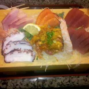 sashimi dinner