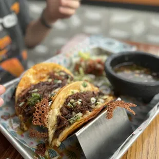Birria tacos