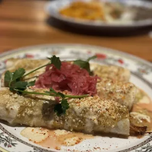 Mojo Pork Enchiladas