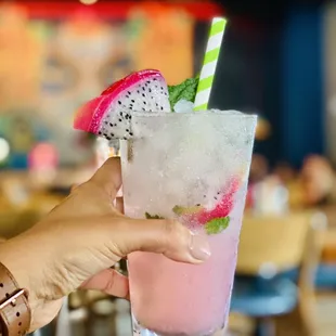 Dragonfruit Mojito