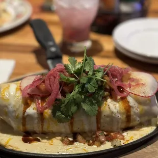 Chicken Fundido Burrito