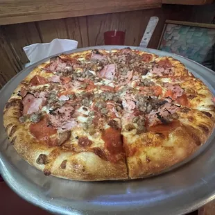 Meat pizza