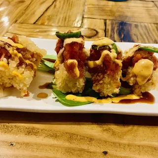 Crispy Rice with Spicy Tuna