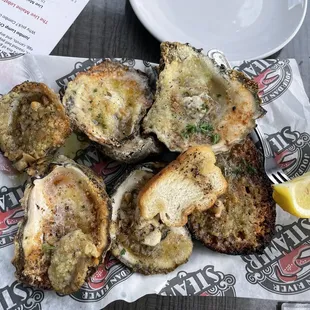 Charbroiled Oysters
