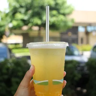 Ginger Beer with Mango syrup $6