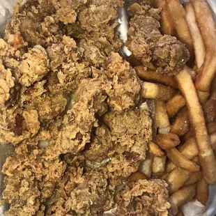 Fried gizzards yummmmmm