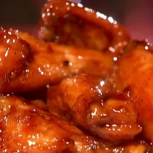 a close up of a plate of food