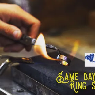 Please call and inquire about our same day ring sizing service. Or send us a message. We love hearing from potential guests.