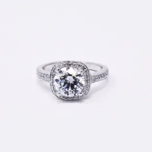 Our jeweler made a mold of a costume ring. Ring size 3.75.