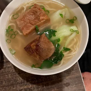 Pork Belly Noodle Soup