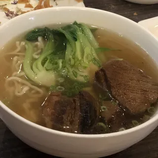 Pork Chop Noodle Soup