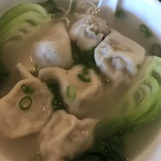 Pork Dumpling Noodle Soup