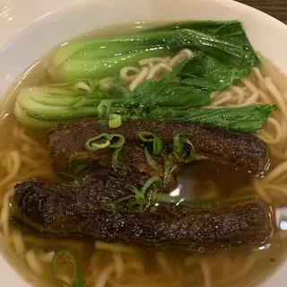 Spare Ribs Noodle Soup
