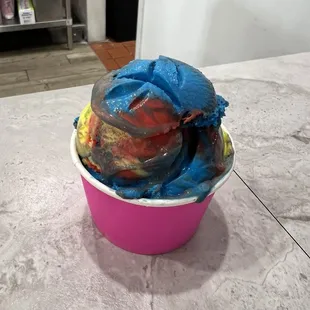 Superman ice cream