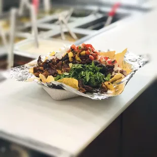 Our AMAZING Al Pastor Nachos!!!