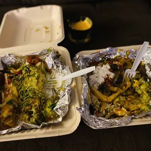 Chicken Rolled Tacos - Carne Asada Fries and Nacho Cheese!!!!