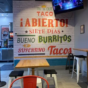 the interior of a restaurant