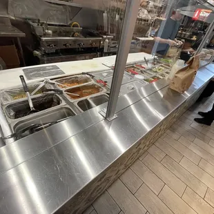 Prep area, nice and clean which is an A++