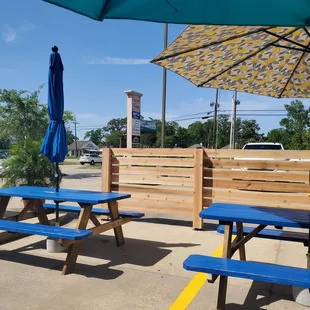 Nice outside patio