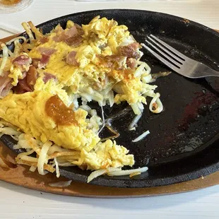 Meat Lovers Skillet Breakfast