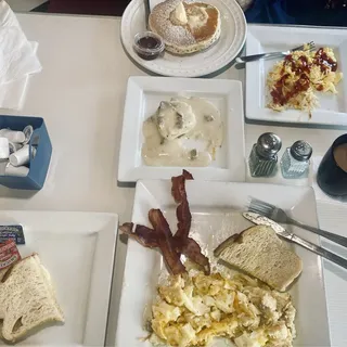 Bacon and 2 Eggs Breakfast