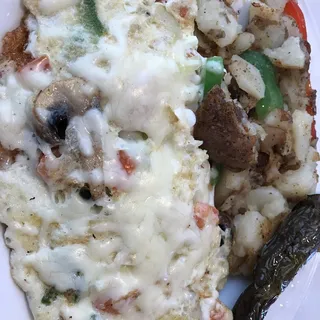 Veggie Omelette Breakfast