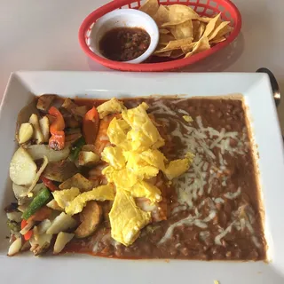 Huevos a Caballo Breakfast