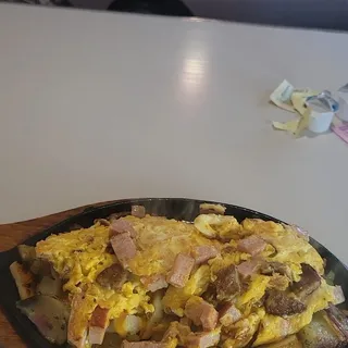 Meat Lovers Skillet Breakfast