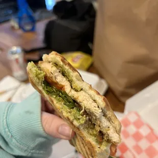 Chicken Pesto Panini