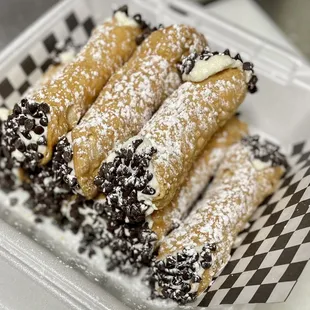 Pan of Cannoli