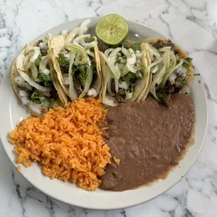Tacos de bistec
