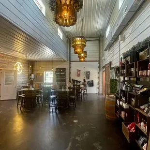the tasting room