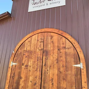 the front door