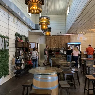 the tasting room