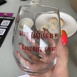 Free with the wine tasting today!!