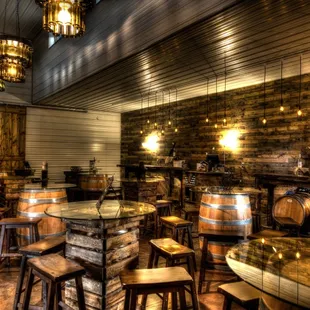 It may be cold outside, but we have plenty of space in our warm and cozy tasting room for you to come and taste and drink our wines in.