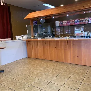 Order at the counter when you walk in