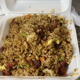Pork Fried Rice - great portion size!