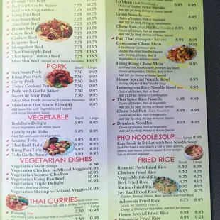 Menu 2019
