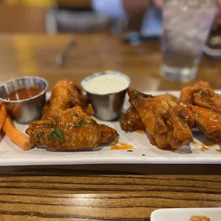 More of Buffalo chicken wings