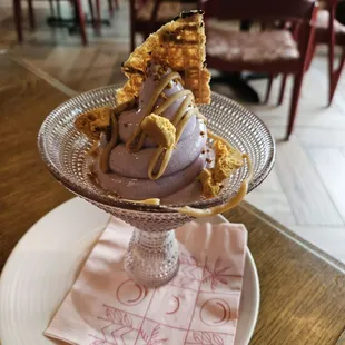 Ube ice cream