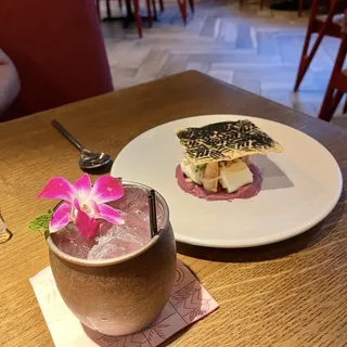 Purple burrata